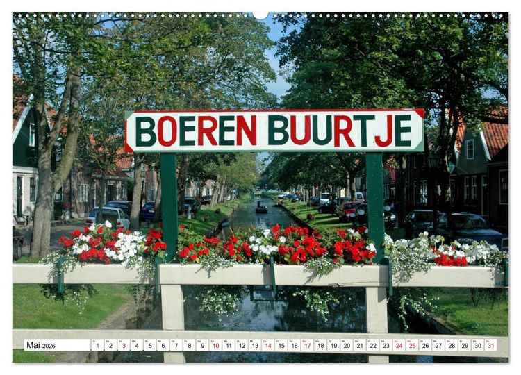 Produktbild: Idylle am Ijsselmeer (Wandkalender 2026 DIN A2 quer), CALVENDO Monatskalender