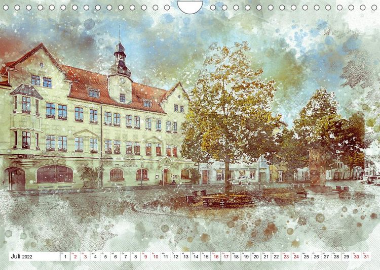 Produktbild: Hettstedt einzig ARTig (Wandkalender 2022 DIN A4 quer)