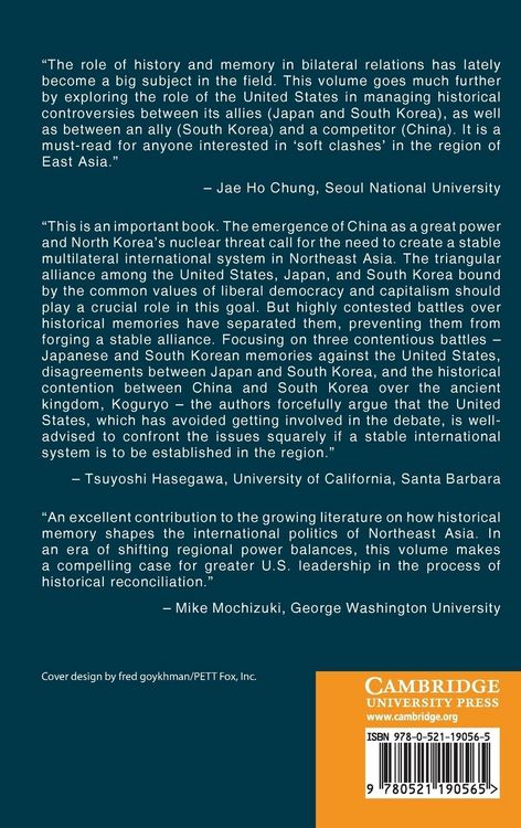 Produktbild: U.S. Leadership, History, and Bilateral Relations in Northeast Asia