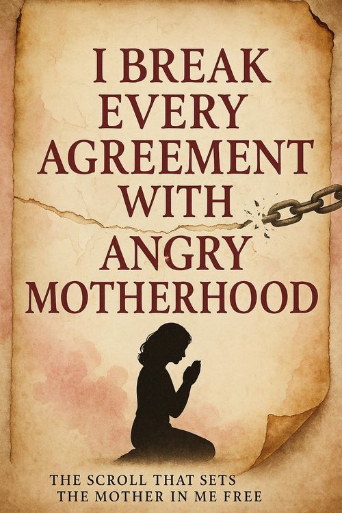Produktbild: I Break Every Agreement With Angry Motherhood : A Deliverance Scroll for the Mother I Promised I'd Be