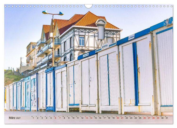 Produktbild: Farbenpr&auml;chtige Opalk&uuml;ste (Wandkalender 2027 DIN A3 quer), CALVENDO Monatskalender