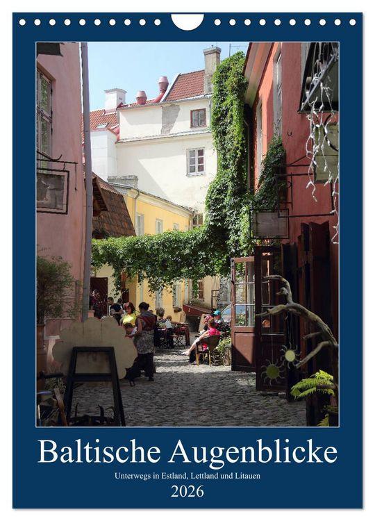 Produktbild: Baltische Augenblicke (Wandkalender 2026 DIN A4 hoch), CALVENDO Monatskalender