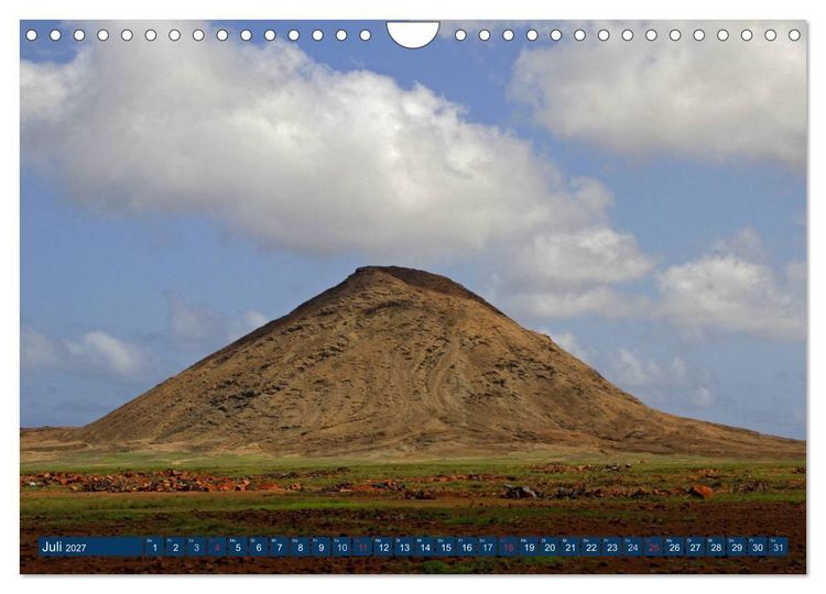 Produktbild: SAL - Kapverdische Insel (Wandkalender 2027 DIN A4 quer), CALVENDO Monatskalender