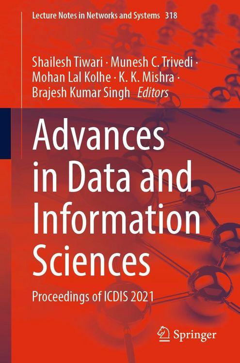 Produktbild: Advances in Data and Information Sciences