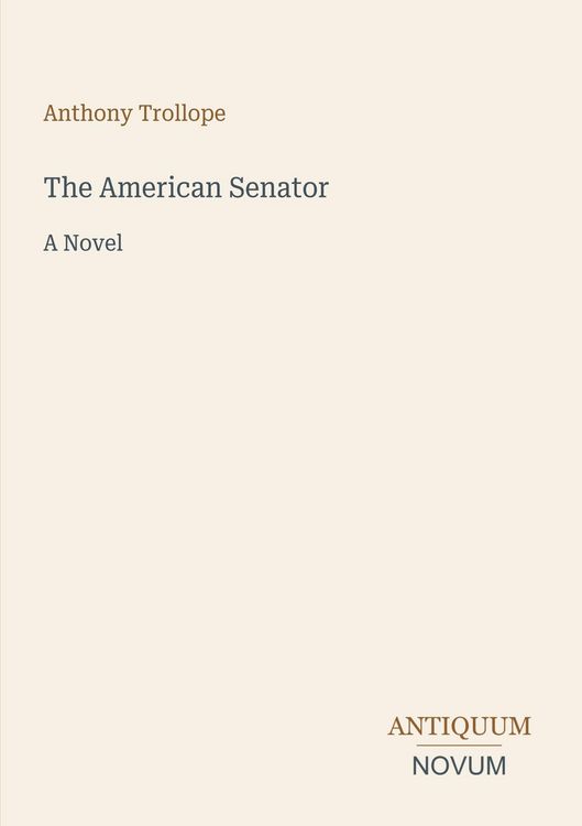 Produktbild: The American Senator