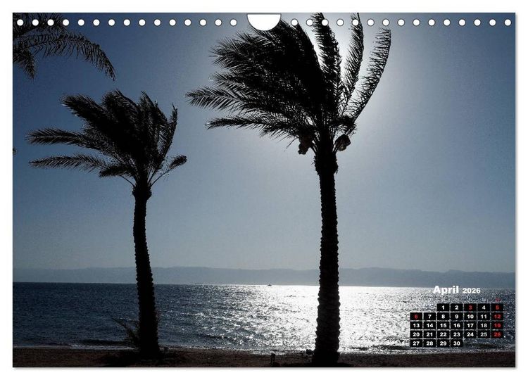 Produktbild: Jordanien. K&ouml;nigreich in der W&uuml;ste (Wandkalender 2026 DIN A4 quer), CALVENDO Monatskalender