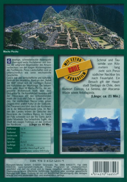 Produktbild: Peru,1 DVD