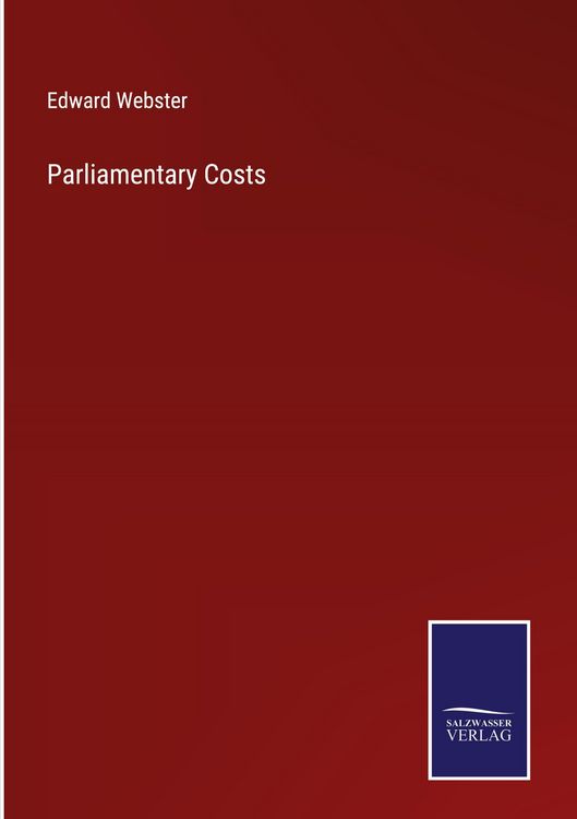 Produktbild: Parliamentary Costs
