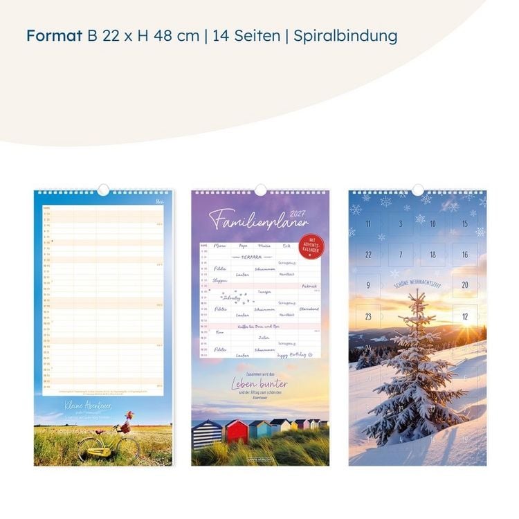 Produktbild: Familienplaner 2027 Classic