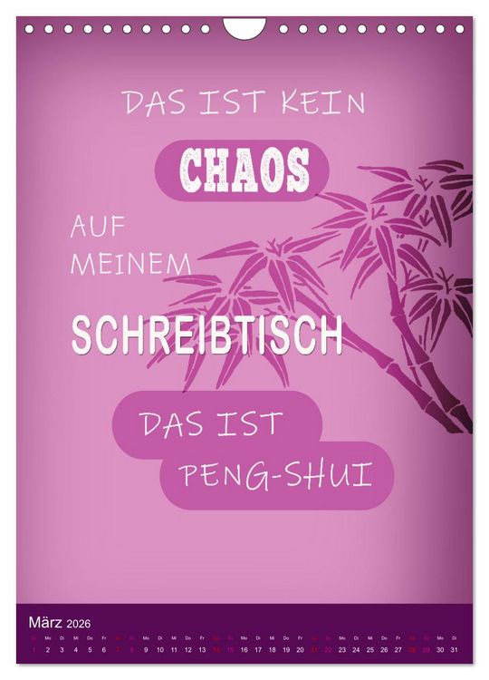 Produktbild: B&uuml;ro und so ... (Wandkalender 2026 DIN A4 hoch), CALVENDO Monatskalender