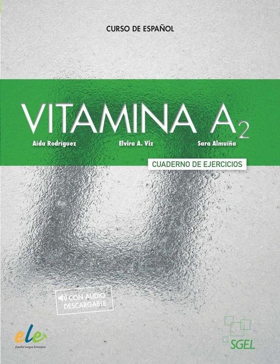 Produktbild: Vitamina A2 - Cuaderno de ejercicios + online audio + digital