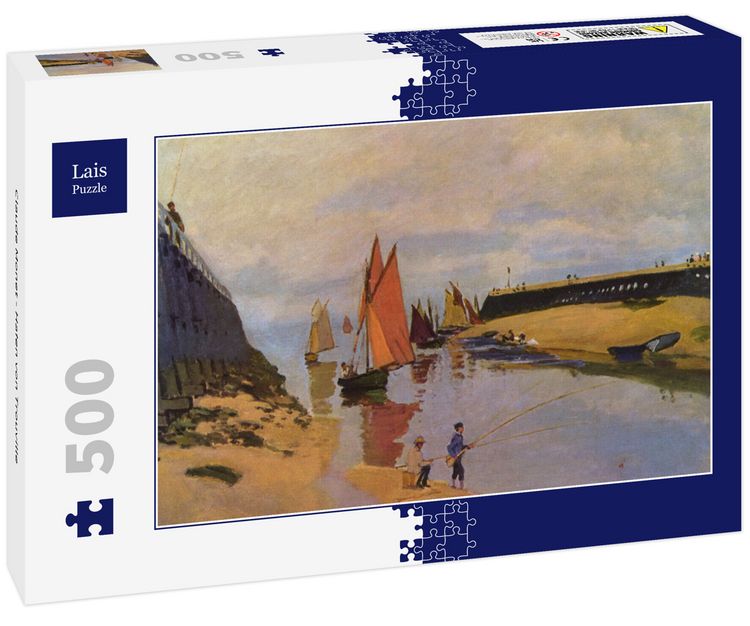 Produktbild: Lais Puzzle Claude Monet - Hafen von Trouville 500 Teile