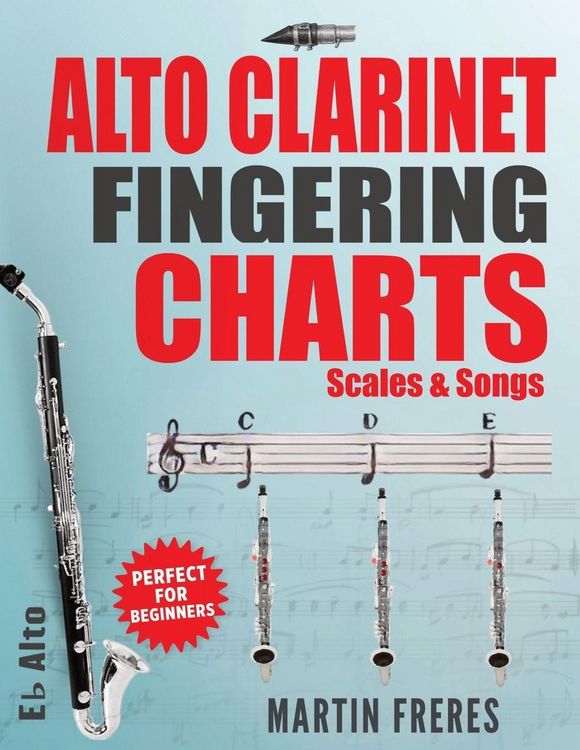 Produktbild: Alto Clarinet Fingering Charts