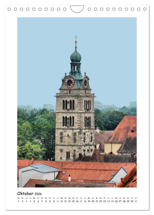 Produktbild: Regensburg - Ansichtssache (Wandkalender 2026 DIN A4 hoch), CALVENDO Monatskalender