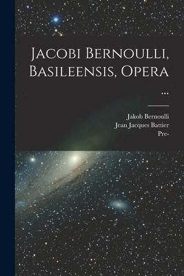 Produktbild: Jacobi Bernoulli, Basileensis, Opera ...
