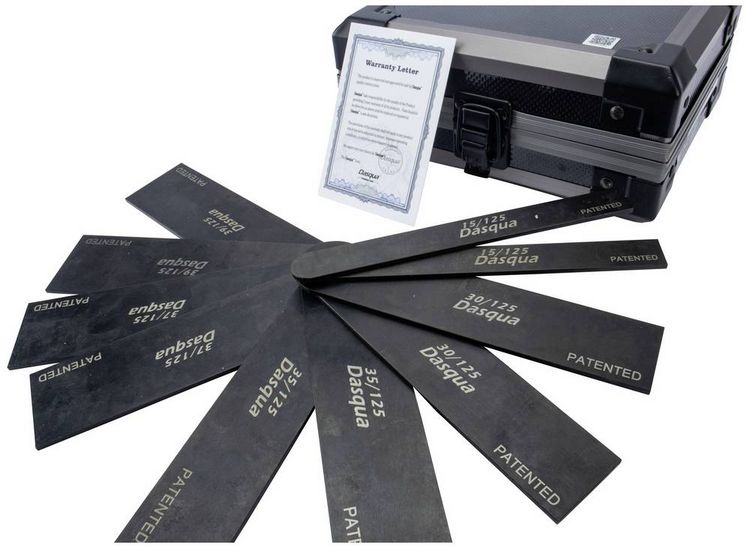 Produktbild: Dasqua 1801-0115-A Premium-Magnet-Parallel-Set mit Griff Produktabmessung, L&auml;nge: 150mm