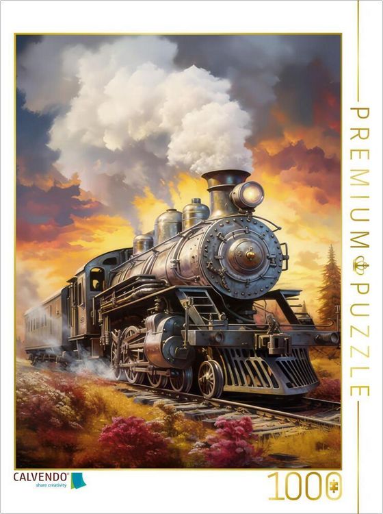 Produktbild: CALVENDO Puzzle Steampunk-Lokomotiven | 1000 Teile Lege-Gr&ouml;&szlig;e 64x48cm Foto-Puzzle f&uuml;r gl&uuml;ckliche Stunden