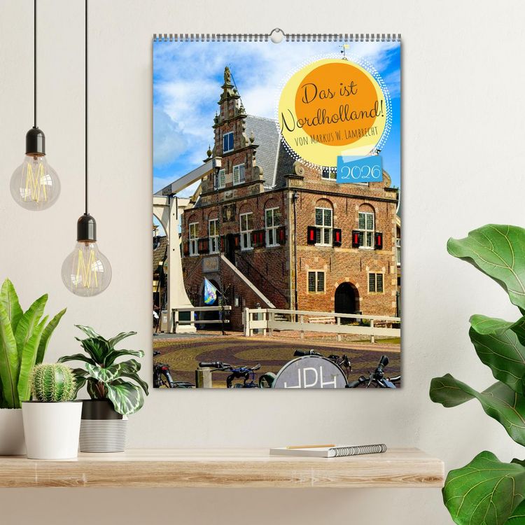 Produktbild: Das ist Nordholland! (Wandkalender 2026 DIN A2 hoch), CALVENDO Monatskalender