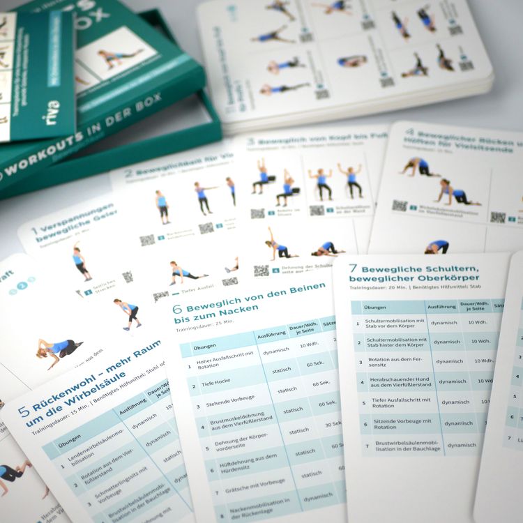 Produktbild: 30 Workouts in der Box &ndash; Beweglichkeit