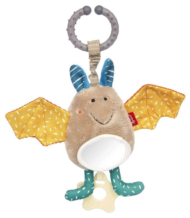 Produktbild: sigikid 43324 - Anh&auml;nger Fledermaus Yellow, Babyspielzeug