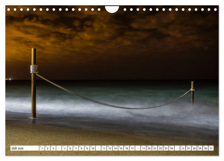 Produktbild: Miami Platja - Unvergessliche Meerblicke (Wandkalender 2026 DIN A4 quer), CALVENDO Monatskalender