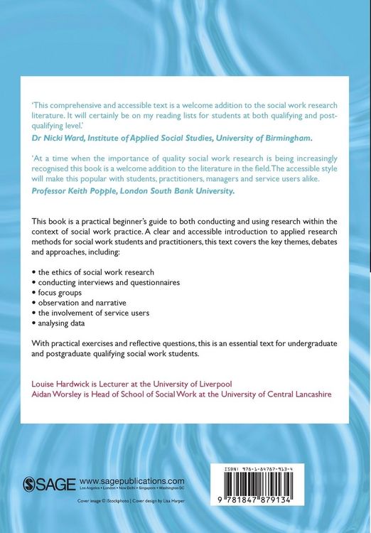 Produktbild: Doing Social Work Research