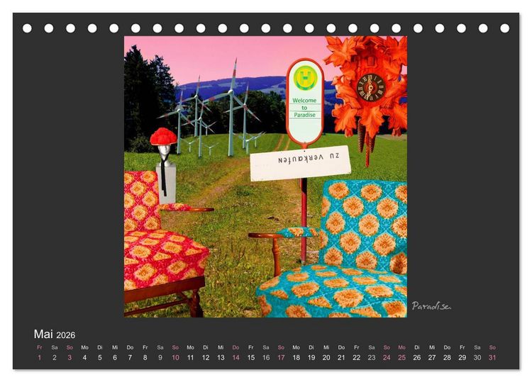 Produktbild: Schwarzwald. Anders. (Tischkalender 2026 DIN A5 quer), CALVENDO Monatskalender