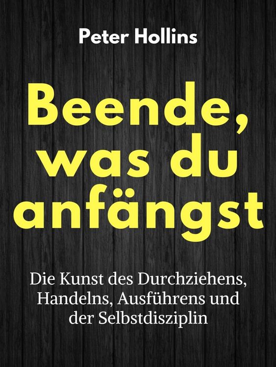 Produktbild: Beende, was du anf&auml;ngst