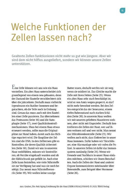 Produktbild: Die Anti-Aging-Ern&auml;hrung f&uuml;r die Haut