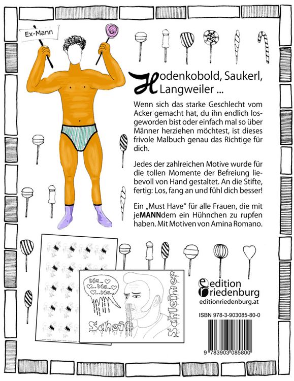 Produktbild: Hodenkobold, Saukerl, Langweiler ... Das frivole Malbuch f&uuml;r Frauen, die mit jeMANNdem ein H&uuml;hnchen zu rupfen haben