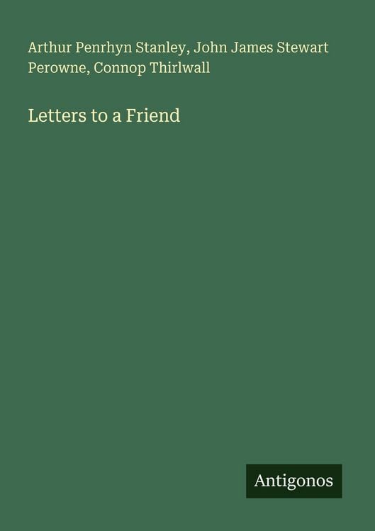 Produktbild: Letters to a Friend