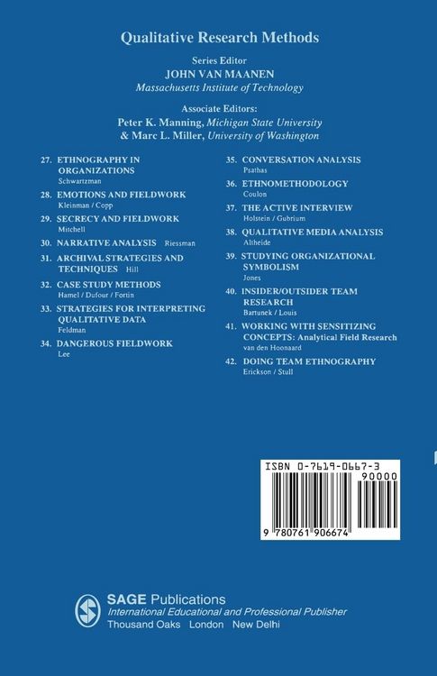 Produktbild: Doing Team Ethnography