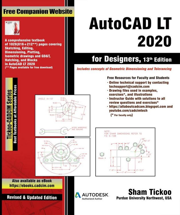 Produktbild: AutoCAD LT 2020 for Designers, 13th Edition