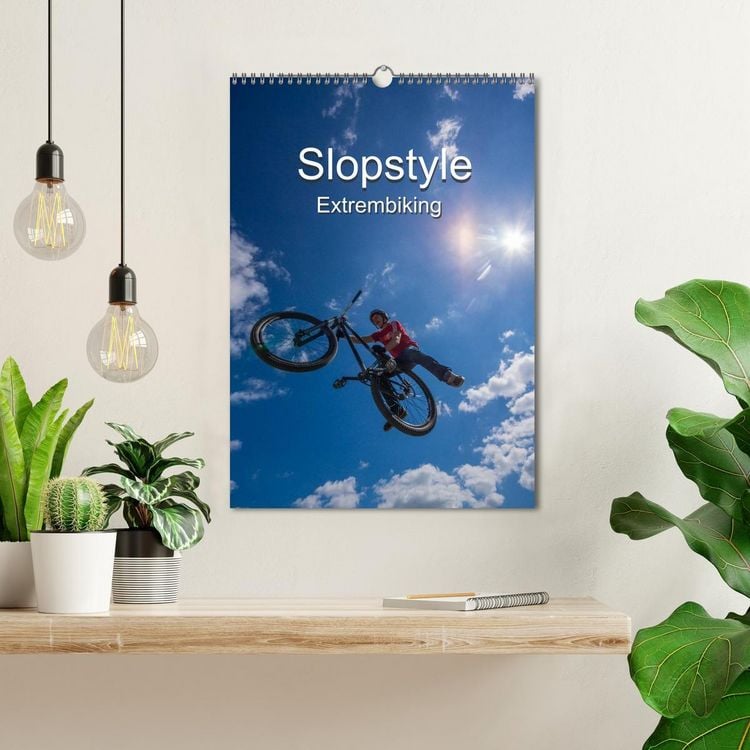 Produktbild: Slopestyle Extrembiking (Wandkalender 2026 DIN A3 hoch), CALVENDO Monatskalender
