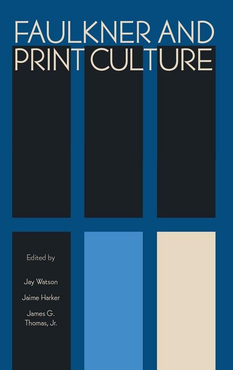 Produktbild: Faulkner and Print Culture