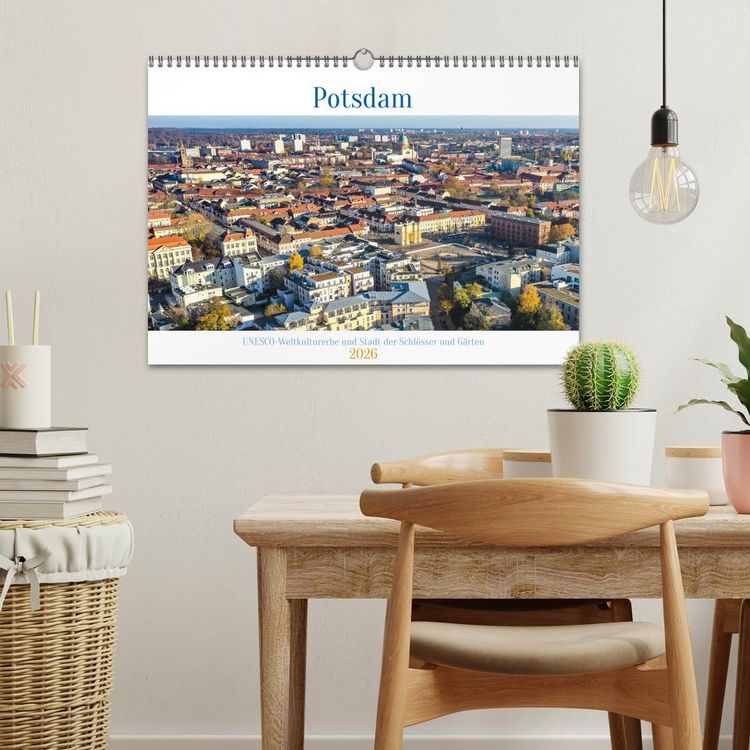 Produktbild: Potsdam - UNESCO Weltkulturerbe und Stadt der Schl&ouml;sser und G&auml;rten (Wandkalender 2026 DIN A3 quer), CALVENDO Monatskalender