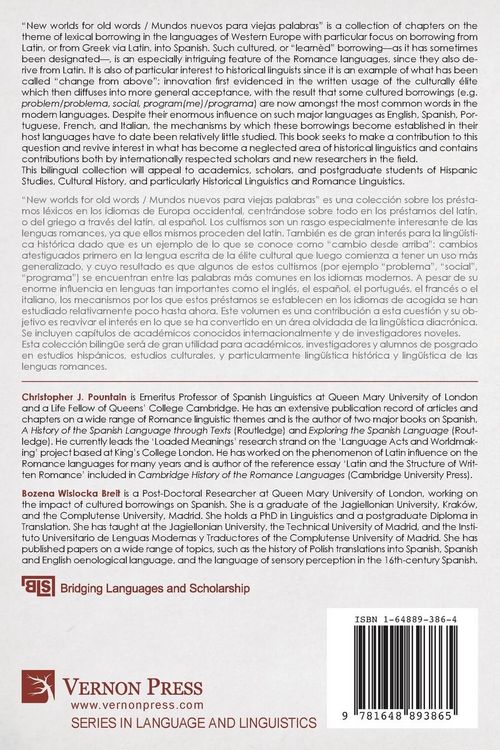 Produktbild: New worlds for old words / Mundos nuevos para viejas palabras