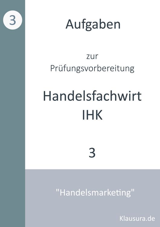Produktbild: Aufgaben zur Pr&uuml;fungsvorbereitung gepr&uuml;fte Handelsfachwirte IHK