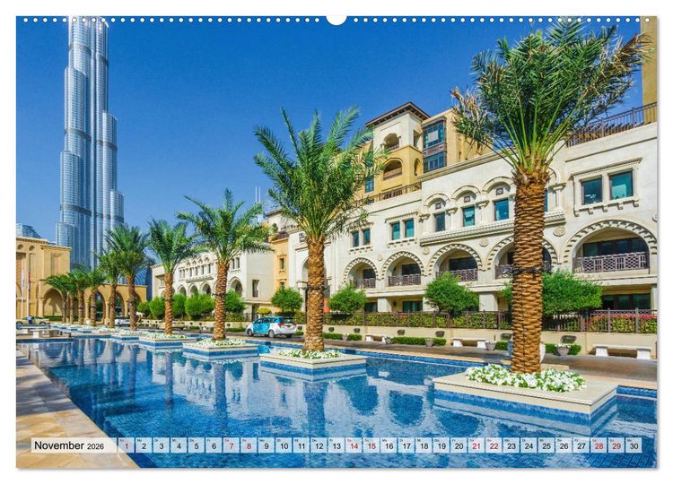 Produktbild: Dubai - Traumstadt der Scheichs (Wandkalender 2026 DIN A2 quer), CALVENDO Monatskalender