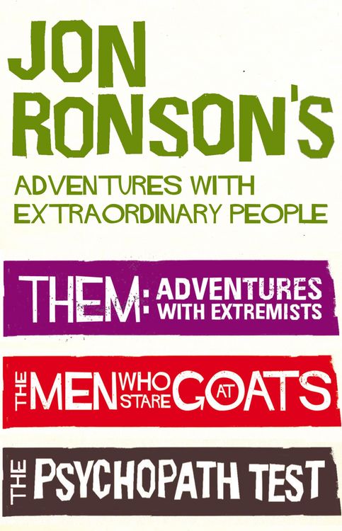 Produktbild: Jon Ronson's Adventures With Extraordinary People