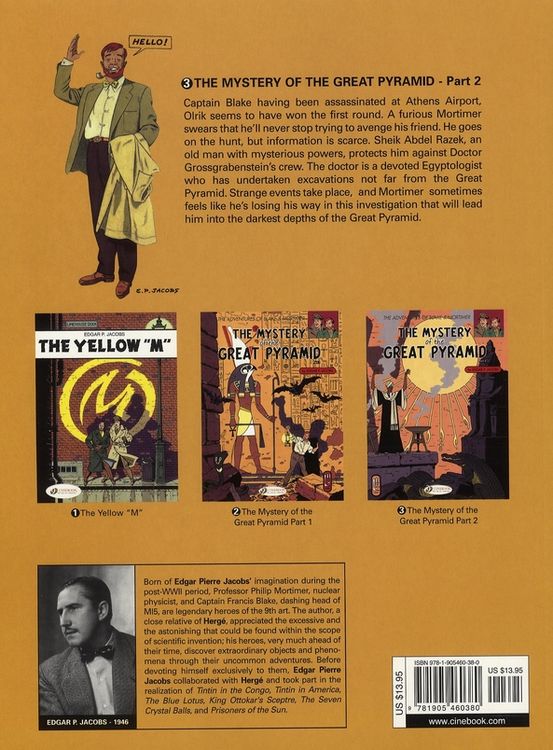 Produktbild: Blake & Mortimer 3 - The Mystery of the Great Pyramid Pt 2