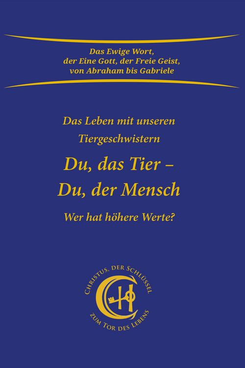 Produktbild: Du, das Tier - Du, der Mensch