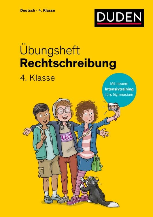 Produktbild: &Uuml;bungsheft - Rechtschreibung 4. Klasse