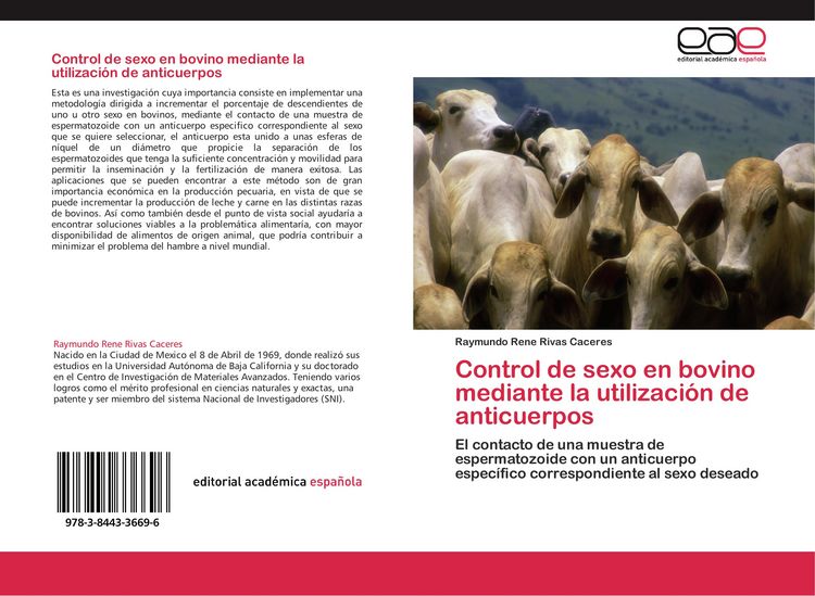 Produktbild: Control de sexo en bovino mediante la utilizaci&oacute;n de anticuerpos