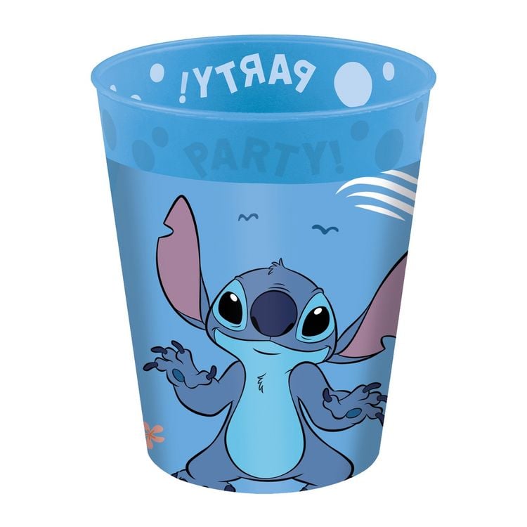 Produktbild: Becher Disney Lilo & Stitch Reusable Cup blau 250ml 4 St&uuml;ck