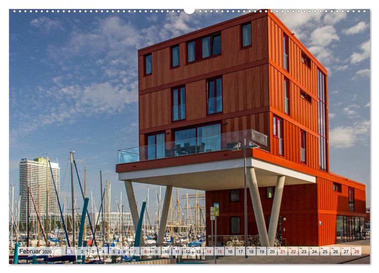 Produktbild: Halbinsel Priwall bei Travem&uuml;nde &ndash; Impressionen von der Ostseek&uuml;ste (hochwertiger Premium Wandkalender 2026 DIN A2 quer), Kunstdruck in Hochglanz