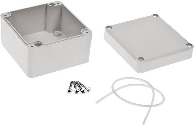 Produktbild: TRU COMPONENTS TC-7910836 Universal-Geh&auml;use 82 x 80 x 55 ABS Grau 1St.