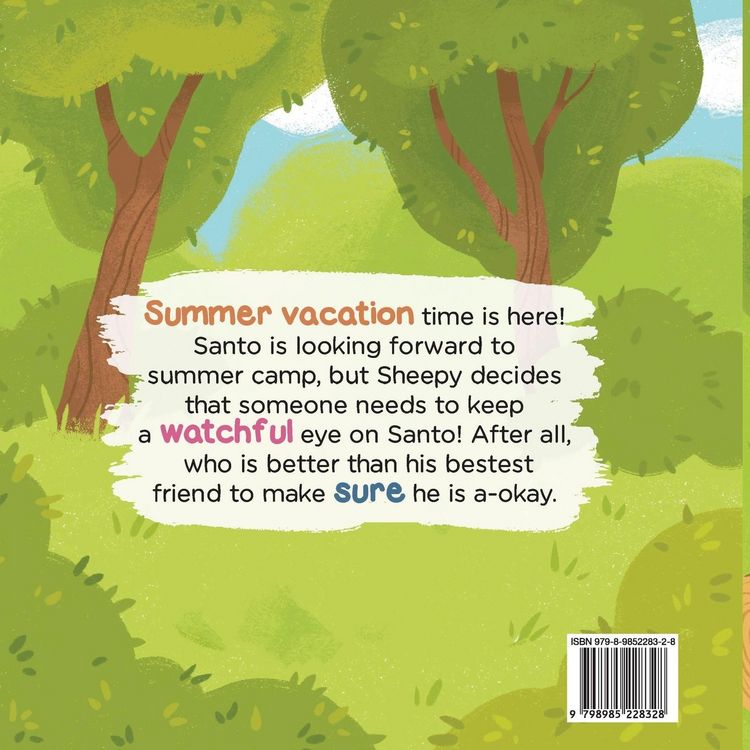 Produktbild: Santo Goes to Summer Camp (Santo & Sheepy Series)