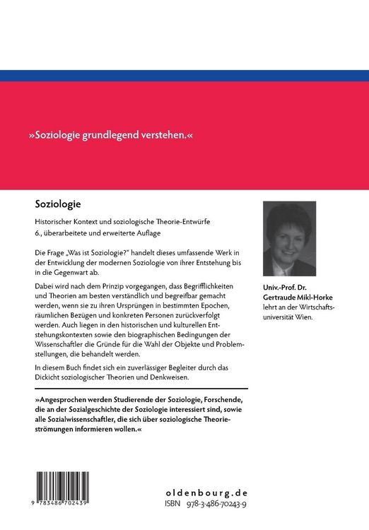 Produktbild: Soziologie