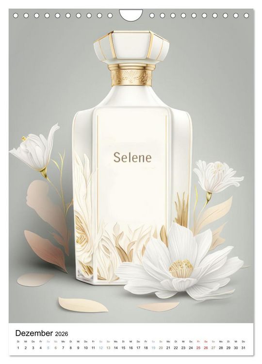 Produktbild: Parfum Eleganz im Glas (Wandkalender 2026 DIN A4 hoch), CALVENDO Monatskalender